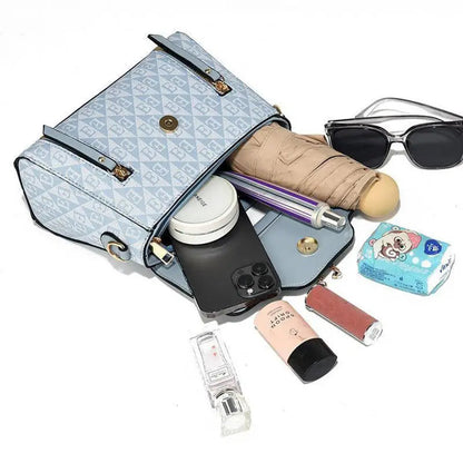 High Quality Bags Fashion Print Leather Shoulder Bag Luxury Design Shoulder Bag Elegant Small Square Bag Good Vibrations Adult Super Store