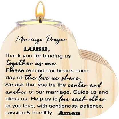 AAAEL-Gifts For Girlfriend, Candle Holder With Saying, Birthday, Wedding Anniversary, Birthday For Bestfriend, Friendship Good Vibrations