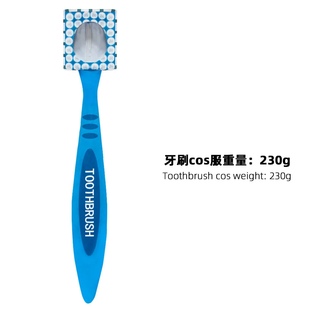 New Toothpaste Toothbrush Couple Cos Costume Halloween Funny Role-playing Couple Costume Good Vibrations