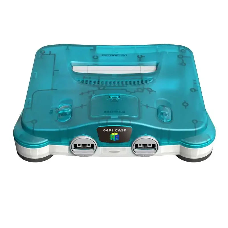 Retroflag N64Pi Case with Dual USB Ports, SD Card Storage, Safe Shutdown and Reset for Raspberry Pi5 Game Accessories Good Vibrations