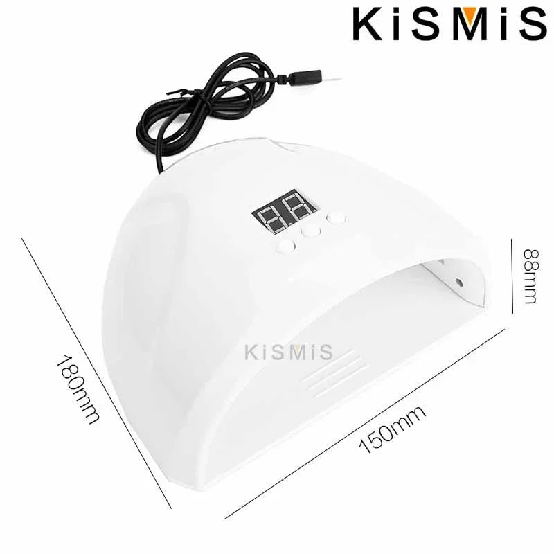 36W UV LED Nail Lamp for Gel Polish Curing Professional Nail Dryer Manicure Machine with Fast Drying Technology Good Vibrations