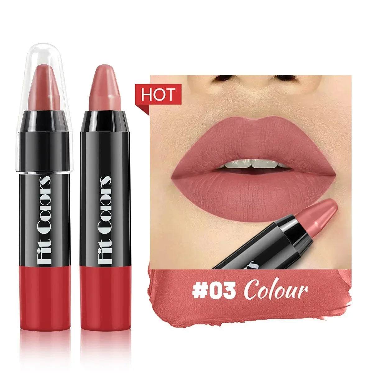 1PC Matte Lip Liner Pencil Lip Outline Contouring Lasting Waterproof Lipstick Crayon Pigments Moisturizing Lip Balm Cosmetics Good Vibrations