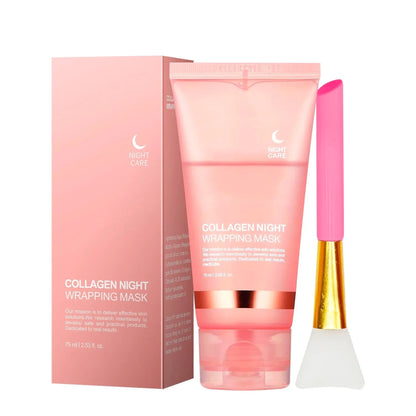 Collagen Peel-Off Face Mask – Hydrating, Firming, Brightening, Pore Minimizing, Overnight Care, Gentle, Unisex, Certified Good Vibrations