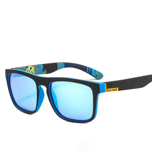 Fashion Square Vintage Polarized Sunglasses Men Women Retro Driving Fishing Luxury Brand Designer Sun Glasses UV400 Eyewear Очки Good Vibrations