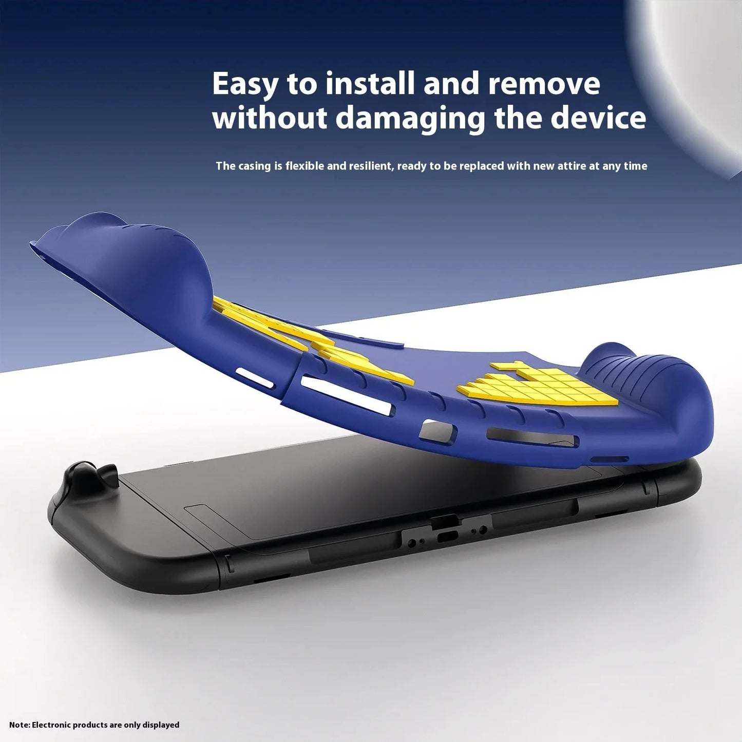 Silicone Protective Case Kit for Switch 2 Soft Touch Shockproof & Heat-Dissipating Design, Easy Snap-On Installation for NS2 Good Vibrations