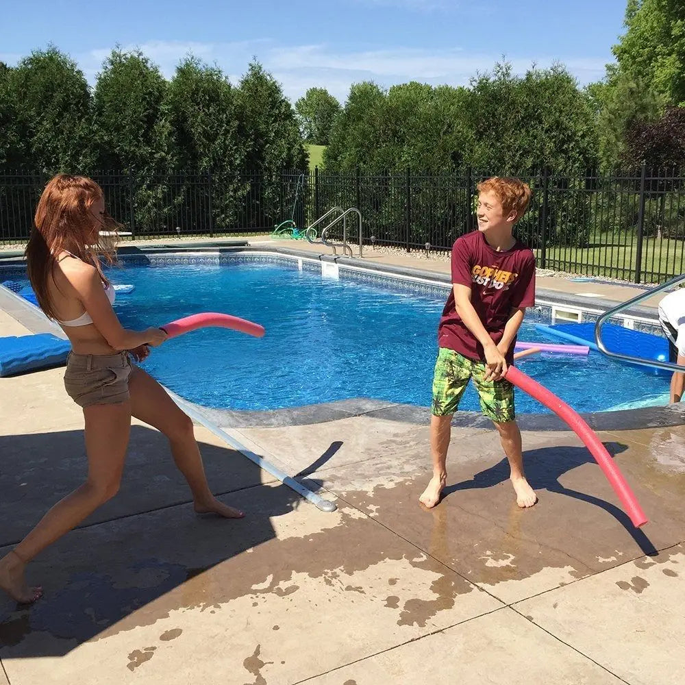 New Party Favors Pool Noodles Foam Light Saber Toy Foam Long Pool Noodle Stick Pool Backyard Toys Summer Outdoors Good Vibrations
