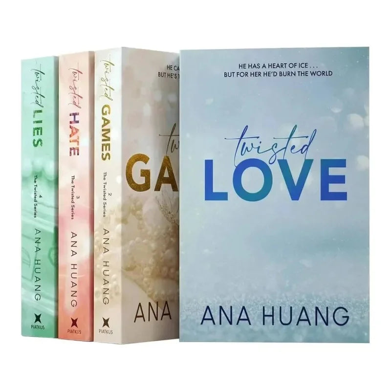 1 Book Twisted Series By Ana Huang Books Love /Games / Hate /Lies Paperback English Novel Book Good Vibrations