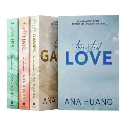 1 Book Twisted Series By Ana Huang Books Love /Games / Hate /Lies Paperback English Novel Book Good Vibrations