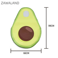 Zawaland Couple Avocado Costume Fruit Food Cosplay Disguise Wear Woman Man Carnival Purim Party Clothes Stage Performance Outfit Good Vibrations