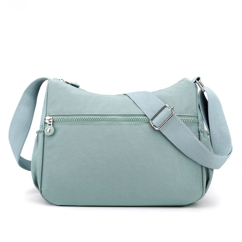 Shoulder Bag Crossbody Bag for Women Messenger Bags Waterproof Nylon Ladies Handbag Good Vibrations