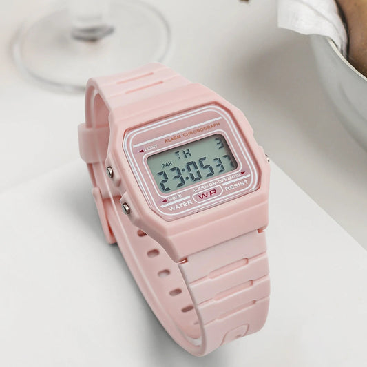 Hot Selling Women LED Digital Electronic Watch Multifunctional Outdoor Simple Leisure Men and Women Sports Watch Reloj Good Vibrations