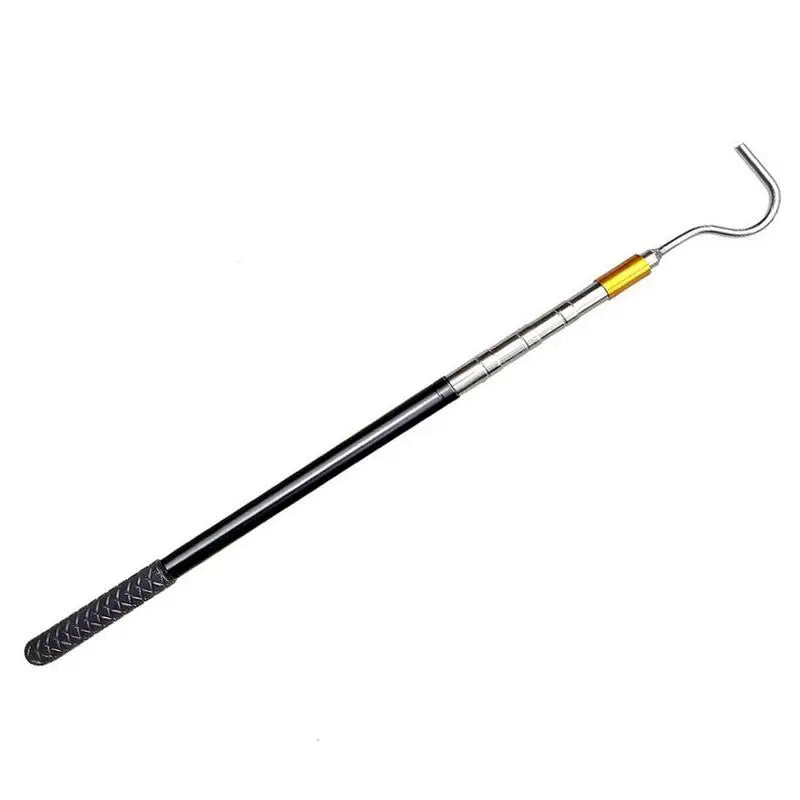 RV Awning Telescopic Pole Metal Pole Retractable RV Awning Opener Multifunctional Pull Rod With Rubber Handle Portable RV Good Vibrations