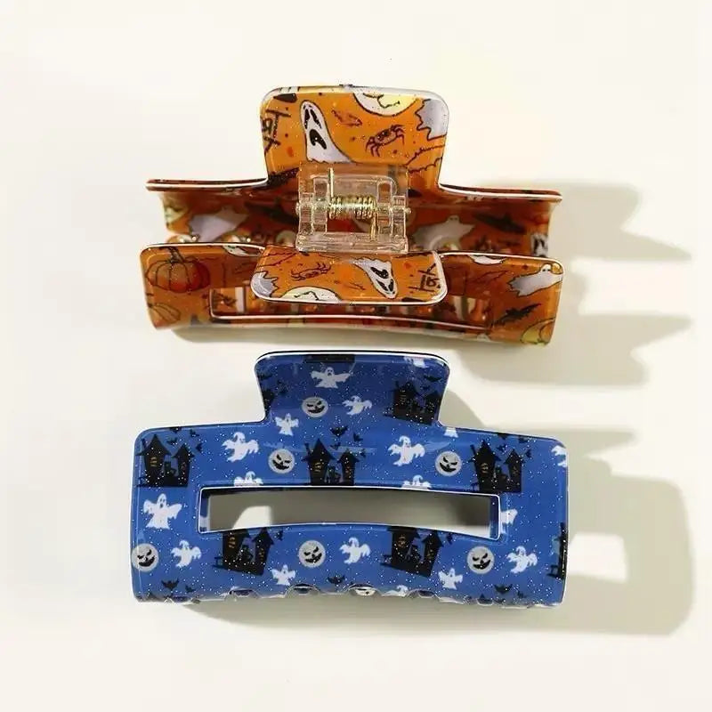 Halloween Theme - With Ghost/Pumpkin/Bat Patterns, Perfect For Holiday Party Costumes, Fashion Accessories For Women And Girls Good Vibrations