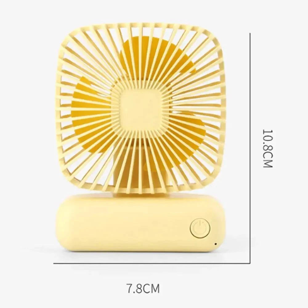 Desktop Desktop Small Fan Mini Handheld Usb Three Speed Cool Air Car Home Office Portable Quiet Outdoor Simple Portable Summer Good Vibrations Adult Super Store