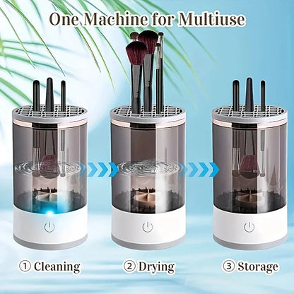 Makeup brush cleaner, a gift for important holidays, a must-have efficient cleaning and beauty tool for lazy people Good Vibrations