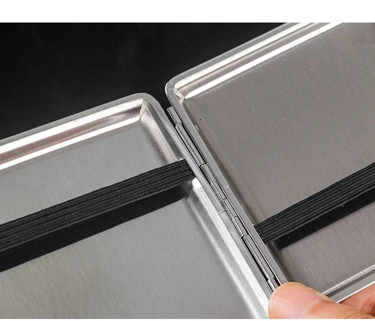 Fashion Cigarette Case 20 Pack Portable Leather Cigarette Holder Creative Personality Coarse Cigarette Storage Box Good Vibrations Adult Super Store