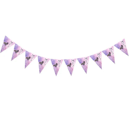 Mermaid Party Decorations Supplies Mermaid Disposable Plates Cup Napkins Set for Girls Baby Shower Mermaids Princess Birthday Good Vibrations