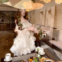 Vintage Sets Women Casual Y2k Crop Top Blouse + Mini Skirts Elegant 2 Piece Sets Female Korean Fashion Evening Party Outfits Good Vibrations