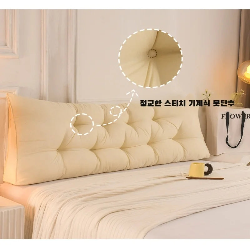 Bedroom Sofa Bedside Cushions Thickened Triangle Soft Bedside Backrest Bay Window Double Bed Pillow Cushions Tatami Triangle Good Vibrations