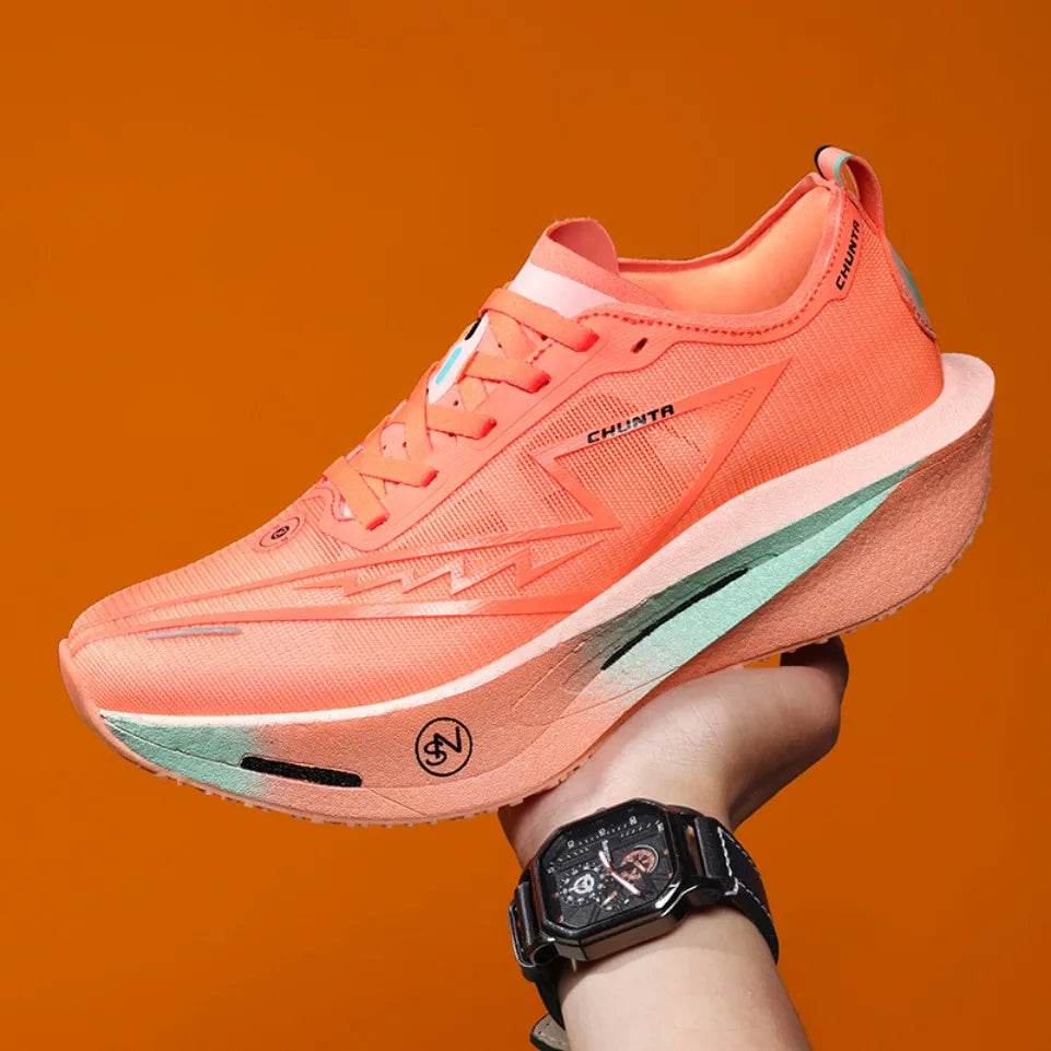 Running Shoes Speciality Carbon Board Marathon Men Sports Breathable Lightweight Women's Comfortable Athletic Sneakers Good Vibrations