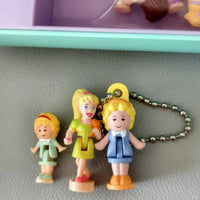Bandai Polly Pocket Official Articulated Miniature Keychain Authentic Collectible Japanese Model Kit Gift for  Kids Adults Fans Good Vibrations