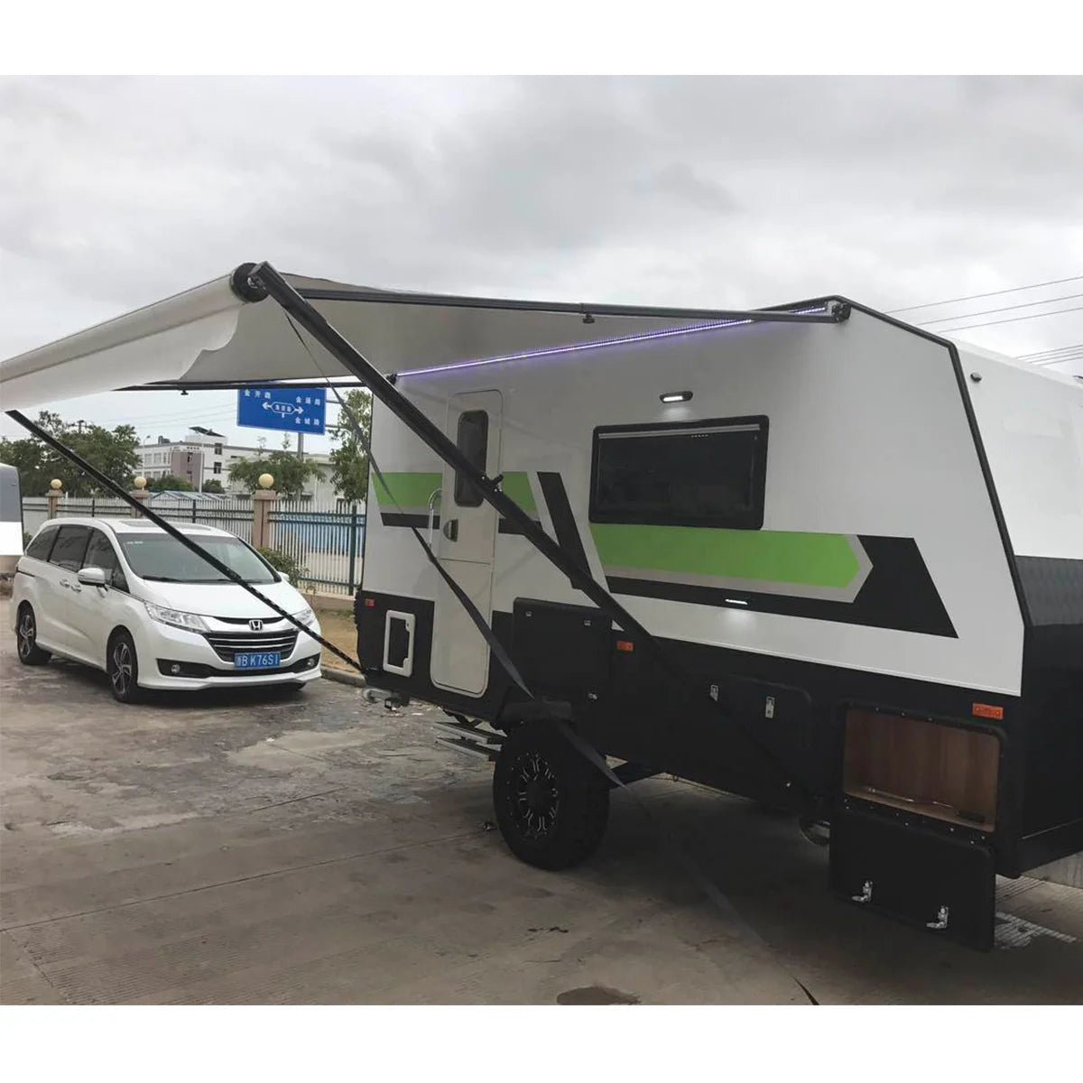 RV Awning Rv Trailer caravan Parts Good Vibrations