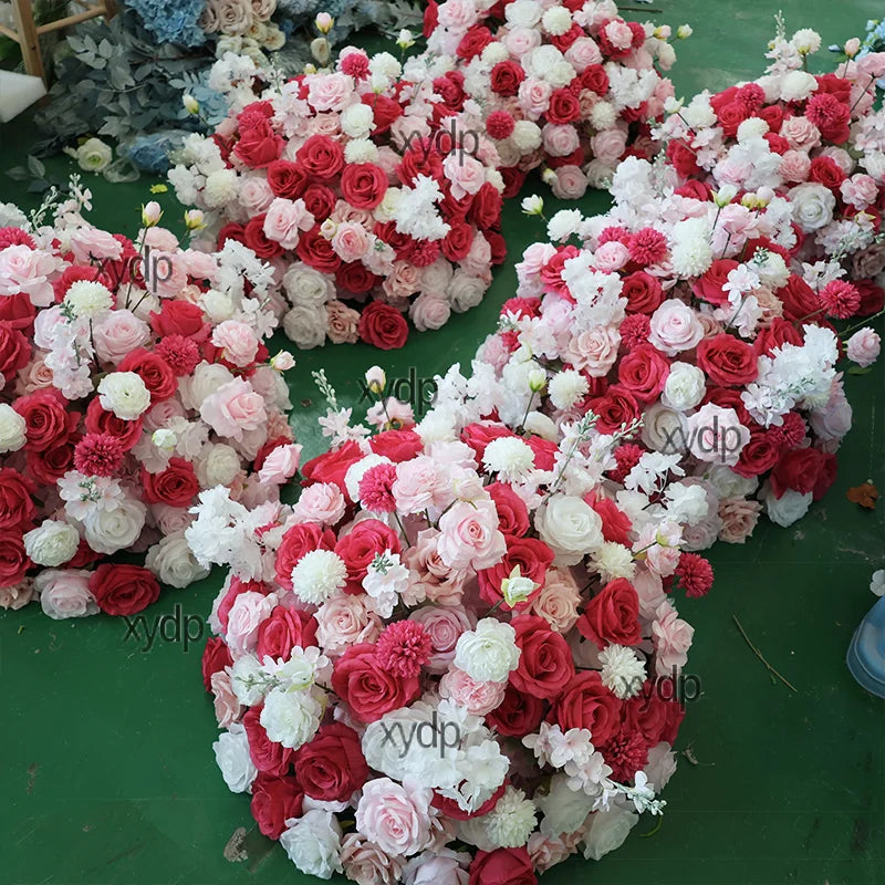 Hot Pink/Purple/Red/Blue luxurious Wedding Table Centerpieces large Flower Ball Outdoors Event Party Accessories Props 80cm,70cm Good Vibrations
