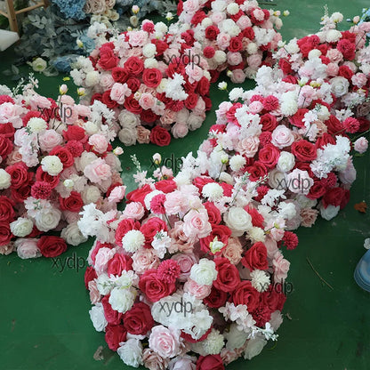 Hot Pink/Purple/Red/Blue luxurious Wedding Table Centerpieces large Flower Ball Outdoors Event Party Accessories Props 80cm,70cm Good Vibrations