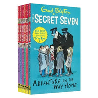 6 Books Enid Blyton The Secret Seven Adventure Detective Short Fiction Novel English Story Children's Literature libros Good Vibrations