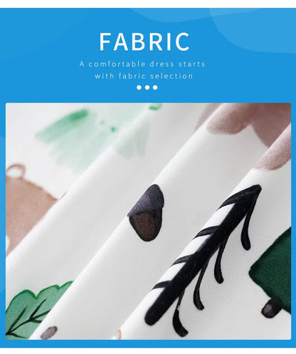 Baby Autumn Clothes Cartoon Animal Elements Baby Boy Long Sleeved Jumpsuit Casual Baby Single Breasted Clothes Good Vibrations