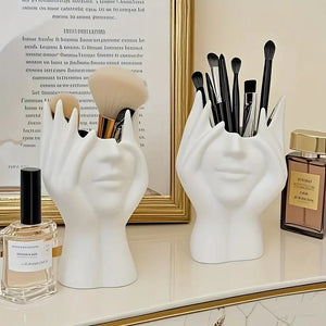 Makeup Organizer Is Lightweight, Portable, and Perfect for Desktop and Bathroom Use, Storing Brushes and Cosmetics Good Vibrations
