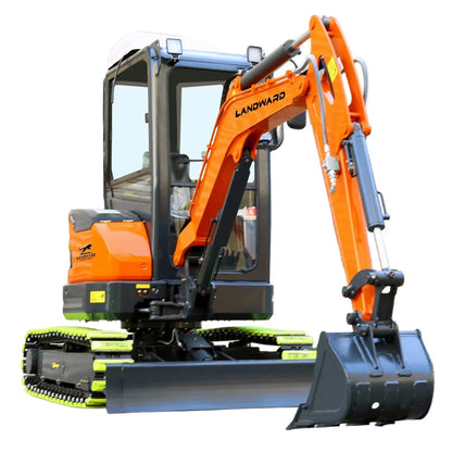 Factory Direct Sales 2.5 Ton Mini Hydraulic Excavator High Quality Digging Machine 3.5 Ton Small Crawler Digger Euro 5 Customize Good Vibrations