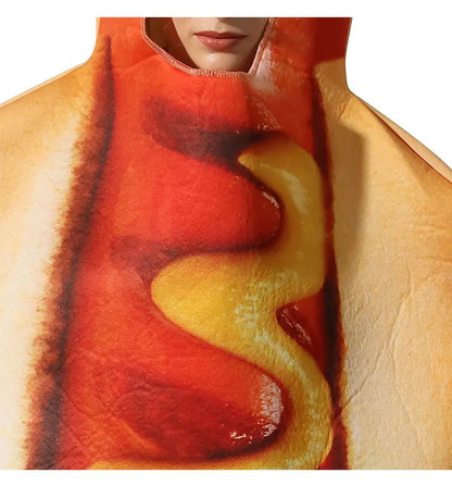 Halloween party costumes, hot dogs cosplay costumes stage performance costumes jumpsuits performance costumes Good Vibrations