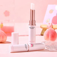Honey Peach Lip Balm Color Change Lipstick Lips Plumper Moisturizing Hydrating Nourishing Beauty Lips Skin Carae Cosmetics Good Vibrations