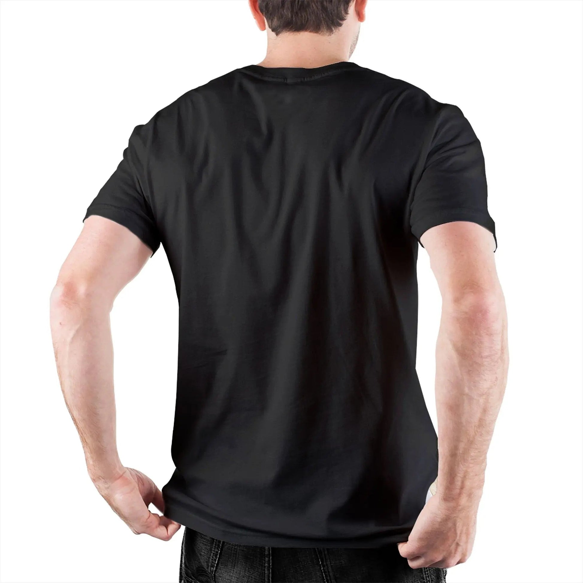 The Monster Frankenstein And Bride Men's T Shirt  Humorous Tees Short Sleeve Crew Neck T-Shirt Pure Cotton Party Clothing Good Vibrations