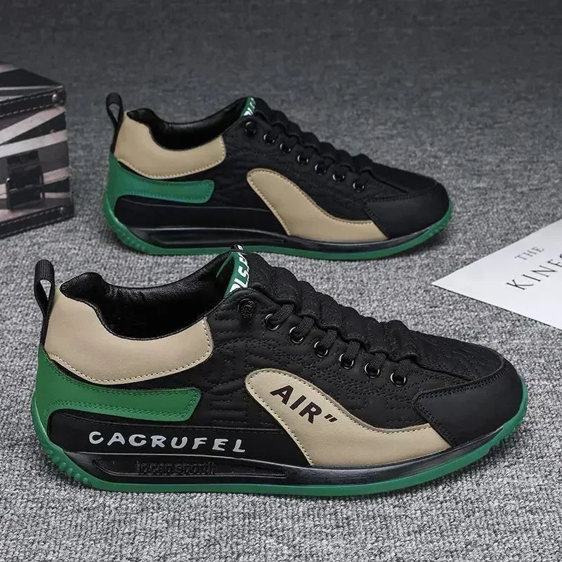 Men Running Shoes Outdoor Sport  Sneakers Man Vulcanized Shoes Flat Casual Sneakers for Men Shoes 2025 New Brand Footwear Good Vibrations