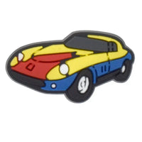Shoe Charms for Crocs Accessories
 Sports Car Shoes Charm for Croc Decorations Pins Men Accessory Jeans Woman Clogs Clips Badges Good Vibrations