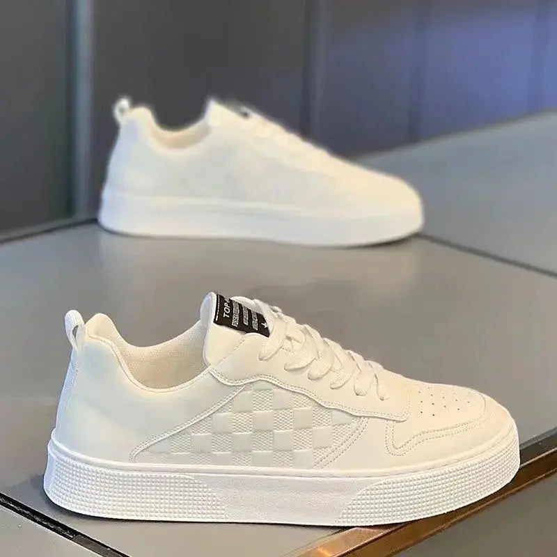 2025New Men's Sneakers White Casual Shoes Tennis Training Shoes for Men Comfort Board Shoes Sport Running Shoe Zapatillas Hombre Good Vibrations