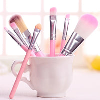 Hello Kitty Makeup Brush Set Fashion Cute Blush Eyebrow Lip Eye Shadow Brush Beauty Tool Women Girls Facial Makeup Tools Gifts Good Vibrations