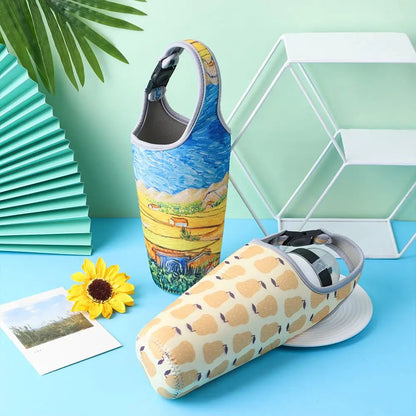 Fashion Accessories Carrier Tote Bag Portable Tumbler Mug Holder Beverage Bag Water Bottle Bag Cup Sleeve Good Vibrations Adult Super Store