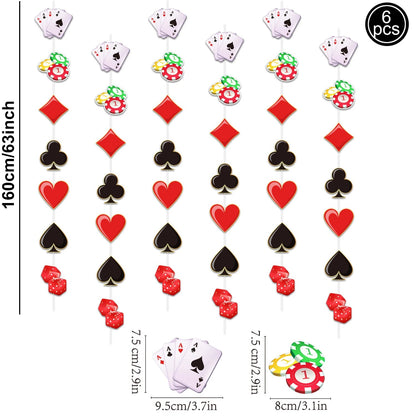 Casino Birthday Party Supplies for Adults Casino Party Decors Poker Paper Plates Cups Napkins Casino Night Vegas Supplies Favors Good Vibrations