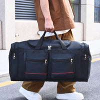 Large Capacity Handbag Multiple Pockets Outdoor Duffle Bag Luggage Gym Bags for Men Sports Fitness Bag Business Travel Package Good Vibrations