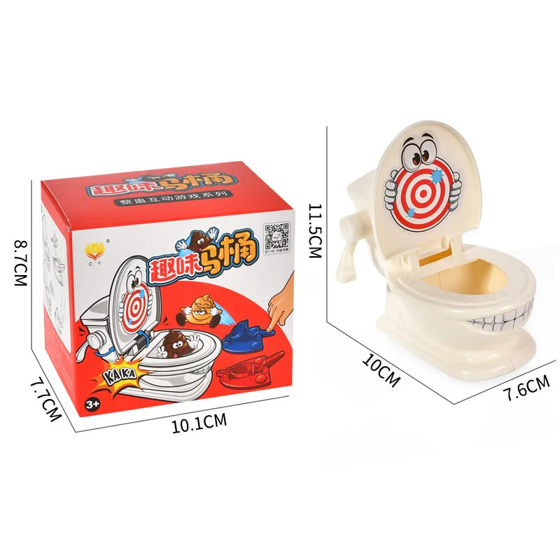 Toilet Poop Toys Party Funny Children's Sensory Toys Stool Toilet Toy for Girls and Boys Todders Kid Children Xmas Gifts Good Vibrations