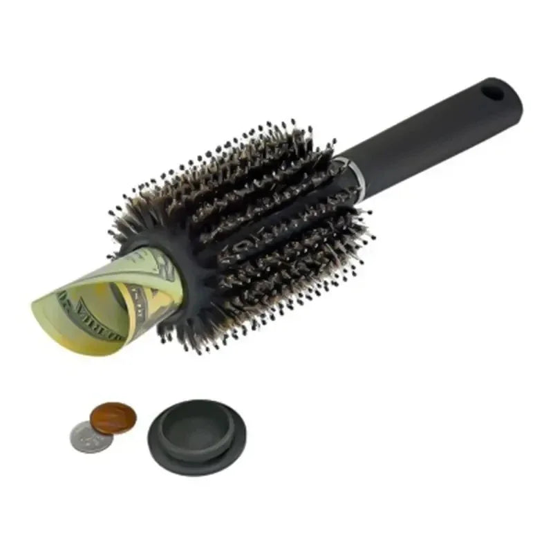 Hair Brush Comb Diversion Stash Safe Hidden Compartment Functions As An Authentic Brush Perfect for Travel or At Home Good Vibrations