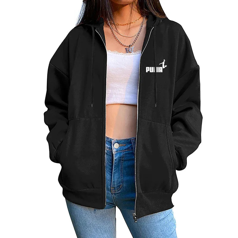 2025 new men's sportswear trend printed hooded sweatshirt pants 2piece set casual zipper jacket set daily clothing autumn winter Good Vibrations