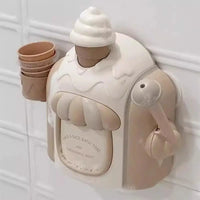 Bath Bubble Toy Funny DlY Ice Cream With Foam Good Vibrations