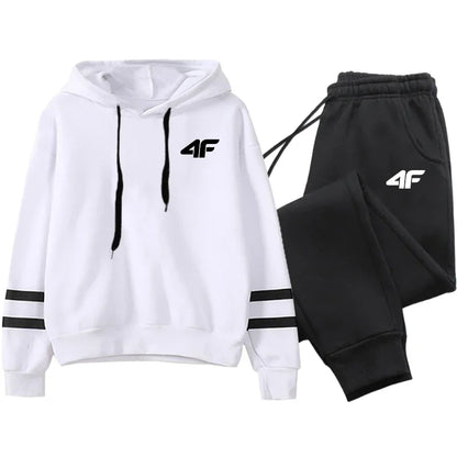 Hot Sales Women's Tracksuit Hoodies Stripe Casual Single Piece Sweatshirts and Daily Sweatpants Comfort Outdoor Jogging Sports Good Vibrations