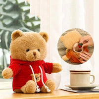 30/40cm Plush Bear Hidden Safes Storage Safe Compartment Sight Secret Stash Box Creative Gift for Money Jewelry Kids Doll Bear Good Vibrations Adult Super Store