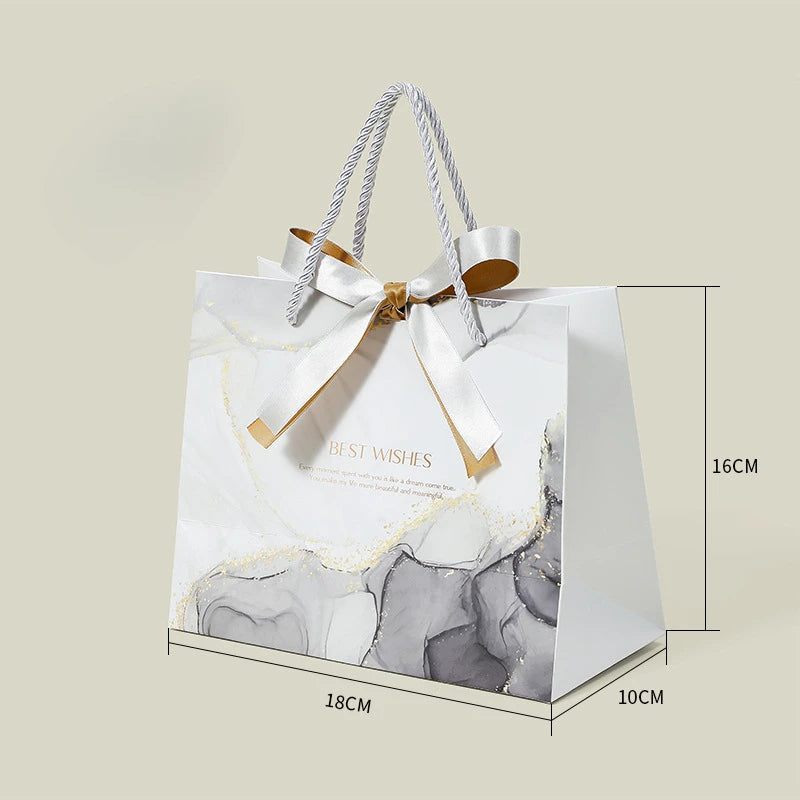 10pcs/lot Portable Gift Bag for Christmas/wedding/Baby Shower/Birthday Party Favors Gift Packaging Box Party Decoration Good Vibrations