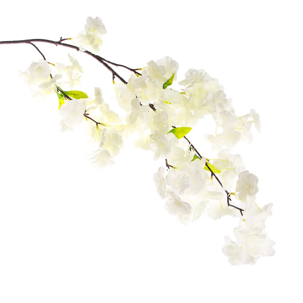 Party Table 4 Branches Wedding Decor Artificial Sakura Home Decoration Fake Flower Cherry Blossom Good Vibrations